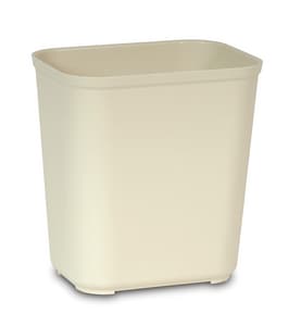 Rubbermaid 28 qt Fire Resistant Waste Container in Beige NFG254300BEIG at Pollardwater