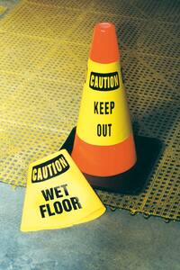 Accuform Cone Cuff™ Sleeve CAUTION - KEEP OUT AFBC915E at Pollardwater