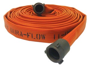 Abbott Rubber Co Inc 2-1/2 in. x 15 ft. MNST x FNST Fire Protection Rubber Hose Assembly with Plastic Circular Woven and Aluminum Rocker Lug A2160250015NSTALRL at Pollardwater