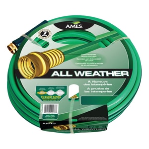 Ames Fire & Waterworks 50 ft. x 5/8 in. All-Weather Garden Hose A4007800A at Pollardwater