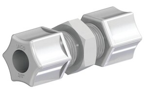 Jaco 3/8 in. FPT Straight Kynar® Compression Coupling J2566KPG at Pollardwater