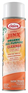 Claire 20 oz. Aerosol Citra Jinx Organic Cleaner PCL985 at Pollardwater