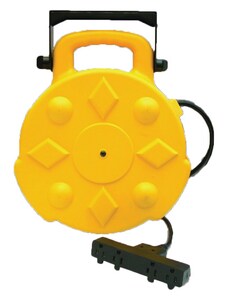 Bayco Products 50 ft. Quad Tap Retractable Extension Cord Reel BSL8904 at Pollardwater