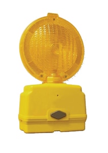 TrafFix Devices 6V LED Photocell Barricade Light Orange Case with Mounting Hardware T42015LED992041 at Pollardwater