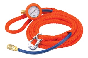 Lansas Products 30 ft. x 1/4 in. Inflation Hose with Gauge Assembly L32130 at Pollardwater