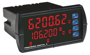 Precision Digital Corporation ProVu® Analog Input Totalizer Meter PPD62006R0 at Pollardwater
