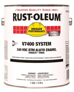 Rust-Oleum® V7400 System Forest Green DTM Alkyd Enamel Paint 1 gal R245388 at Pollardwater