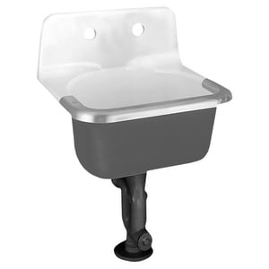 American Standard Lakewell Cast Iron Sink With Wall Hanger