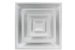PROSELECT PSSPD10 24" X 24" STEEL WHITE 10 SQUARE PANEL T BAR DIFFUSER 187443 
