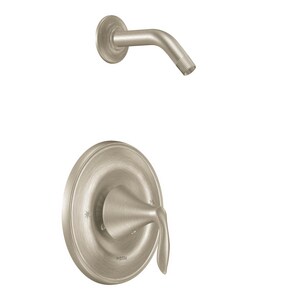 Moen Eva Single Handle Shower Faucet In Brushed Nickel