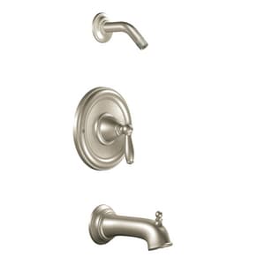 Moen Brantford Single Handle Bathtub Shower Faucet In Brushed