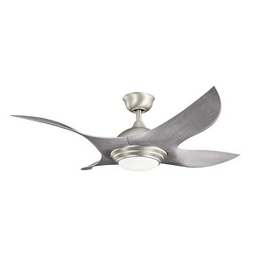 Kichler Lighting Shuriken 17w 4 Blade Led Ceiling Fan With 52 In