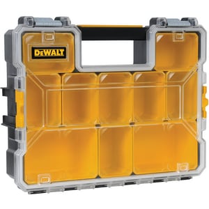 DEWALT 17 1/2 x 14 in. Black/Yellow Multi Compartment Organizer DDWST14825 at Pollardwater