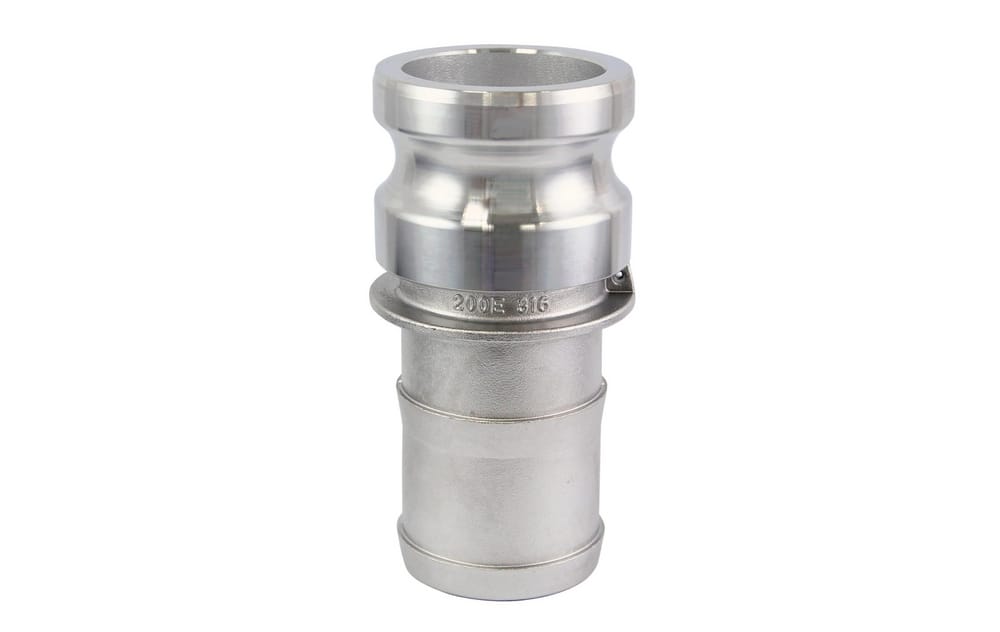 Aluminum Male Adapter x Hose Shank
