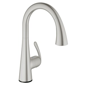 Grohe Ladylux Single Handle Monoblock Pull Down Kitchen Faucet