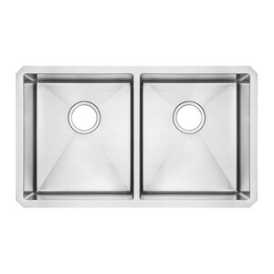 American Standard Pekoe 29 X 18 In Stainless Steel Double