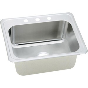 Elkay Celebrity 25 X 22 In Stainless Steel Single Bowl