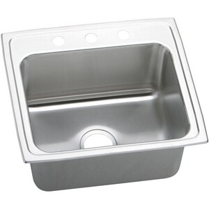 Elkay Celebrity 22 X 19 1 2 In Stainless Steel Single Bowl