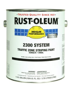 Rust-Oleum® Red Traffic Zone Striping Paint 1 gal R243276 at Pollardwater