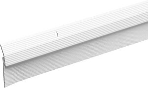 Thermwell Products Aluminum And Reinforced Rubber Door Sweep In