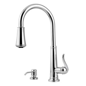 Pfister Ashfield Single Handle Centerset Pull Down Kitchen Faucet