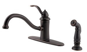 Pfister Marielle 3 Hole Kitchen Faucet With Single Lever Handle