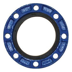 Powerseal Pipeline Products Model 3531 8 in. Flanged x Gasket Fusion Bonded Epoxy Ductile Iron Adapter P35310800000C at Pollardwater