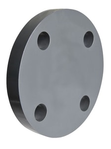 6 in. Flanged Cast Iron Blind Flange MCIBFB13 at Pollardwater