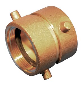 Dixon Valve & Coupling 2-1/2 in. Brass Double Female Swivel Pin Lug Adapter NST DDFP2525F at Pollardwater