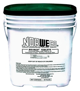 NORWECO Bio-Max® Dechlorination Tablets 48 lbs NBM48 at Pollardwater