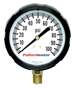 Thuemling Industrial Products Bourdon 100 psi Pressure Gauge T4106425 at Pollardwater