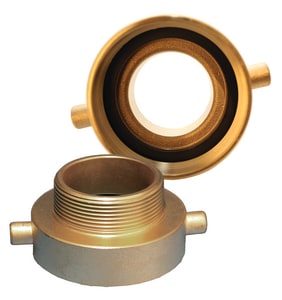 Service Brass Fittings 2-1/2 in. FNST x 3/4 in. MGHT Brass Hydrant Reducer  Lead Free - 078PF250AM075FNL - Pollardwater