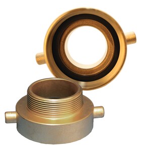 Service Brass Fittings 2-1/2 in. FNST x 1 in. MNPT Brass Hydrant Reducer Lead Free S078PF250AM100BNL at Pollardwater