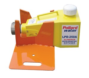 Pollardwater LPD-250 and LPD-250ALUM Dechlorinating Diffusers Hitch and Tire PLPDTIRE at Pollardwater