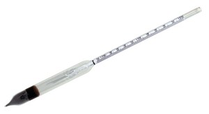 VEE GEE Scientific Sodium Chloride (NaCl) Glass Hydrometer % Saturation V66111 at Pollardwater