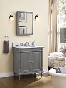 Fairmont Designs Rustic Chic 30 In Surface Mount Medicine Cabinet