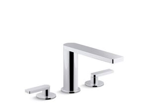 Kohler Composed Two Handle Roman Tub Faucet In Polished Chrome