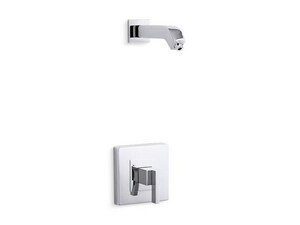 Kohler Loure Single Handle Shower Faucet In Polished Chrome