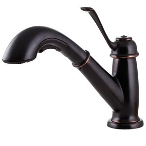 Pfister Bixby 2 2 Gpm 1 Or 3 Hole Pull Out Kitchen Faucet With