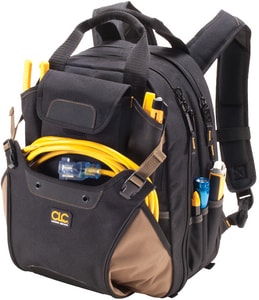 CLC Custom Leather Craft Tool Works™ 16 in. 48-Pocket Deluxe Tool Backpack CLC1134 at Pollardwater