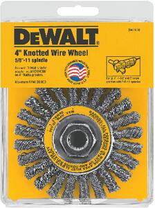 DEWALT 4 in. Twisted Wire Wheel DDW4930 at Pollardwater