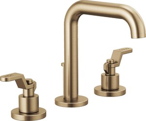 Brizo Litze Two Handle Widespread Bathroom Sink Faucet In