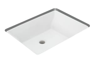 Mirabelle Carraway Undermount Bathroom Sink In White