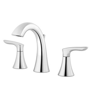 Pfister Weller Two Handle Widespread Bathroom Sink Faucet In