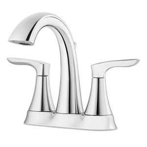 Pfister Weller Two Handle Centerset Bathroom Sink Faucet In