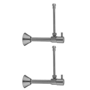 Sweat Polished Nickel Standard Plumbing Supply x 3/8 OD Compression Contemporary Lever Fit Extension Valve Kit Jaclo 317-L-72-PN 1/2 Copper
