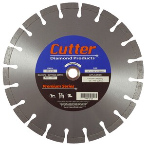 Cutter Diamond Products 12 in. Reinforced Concrete, Concrete Pipe, Pavers and Masonry Cement Cutter Blade CHP512125 at Pollardwater