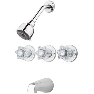 Pfister Pfirst Series Three Handle Multi Function Bathtub And