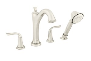 American Standard Romantic 1 8 Gpm 3 Hole Deck Mount Roman Tub