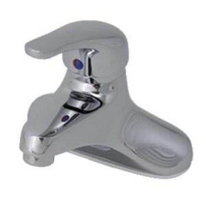 Proflo Single Handle Centerset Bathroom Sink Faucet In Polished